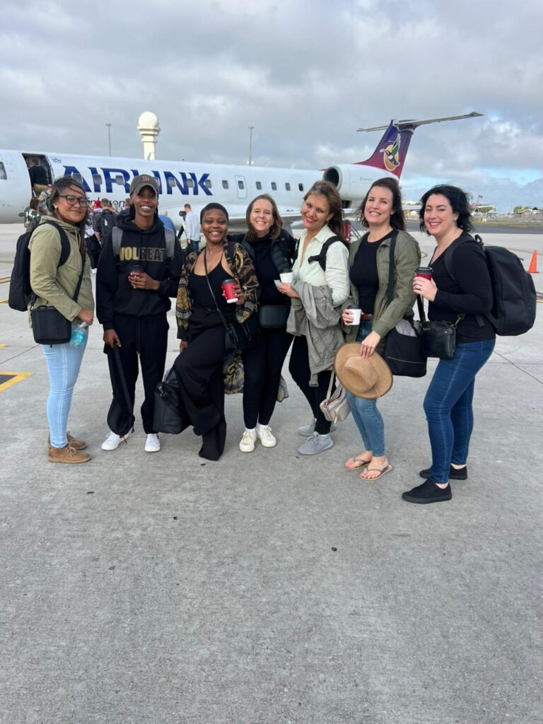 Airlink flight Cape town to Kruger Mpumalanga International Airport on our way to our Garonga Safari.